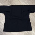 Deletta  Off the shoulder black top size small from Anthropologie Photo 2