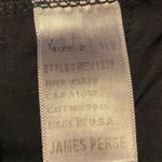 James Perse Cargo Pants w/ Drawstring Waist & Rolled Cuffs in Black - si… Photo 4