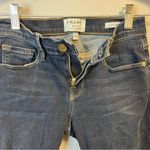 frame denim FRAME Jeans Le Skinny de Jeanne Raw Stagger Hem Jeans in Farrell Sz 24 EUC Photo 6
