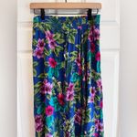 Sag Harbor  Colorful Rayon Skirt with Colorful Buttons Size Large Photo 1