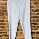 DKNY  Gray Flat Front Cropped Ankle Chino Dress Pants Women's Size 6 Photo 1
