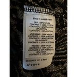 A'reve Boho Cardigan Size L Black Cream Lace Embroidered Button Front Romantic Size L Photo 4