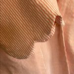 draper's & damon's Sweetbriar Women's Coral Striped Blazer Size PM Photo 2