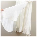 Wrangler Sleeveless Faux Wrap Cream Dress Photo 2