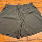 Mondetta  Women's Olive Green Drawstring Waist Athletic Shorts Size Medium Photo 0