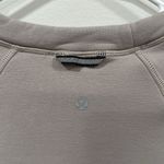 Lululemon Home Stretch Crew Tan/Silver Sweatshirt EUC Photo 3