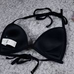 Aerie Perky Triangle Bikini Swim Top True Black Padded Lined Size XS Photo 5