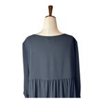 Ba&sh  Dress Women‎ Medium Black Ruffle Hem Stinson Tiered Mini Whimsigoth Gothic Photo 6