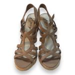 Envy  Taupe Over Joy Woven Heeled Sandals Women’s Size 10, 5” Heel, Never Worn! Photo 1