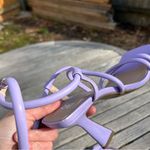 BP . Ashlyn Purple Square Toe Strappy Heeled Sandals‎ size 6.5 Photo 5