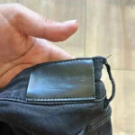 ANINE BING  Distressed Knee Skinny Jeans in Washed Black Sz 27 Photo 9