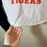 Summit Women’s Saturdays are for the Tigers Baseball Tee XS Clemson Auburn White Photo 5