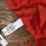 Bijoux Terner  pashmina orange red scarf new with tags Photo 2