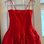 Edikted Ribbed Bubble Skirt  Mini Dress Photo 0