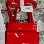 Telfar BRAND New  Small Red Patent Shopping Bag Photo 1