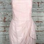 White by Vera Wang Dress Sleeveless Sz 16 Dance Party Prom Cocktail Formal Drape Photo 0