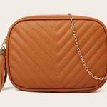 SheIn 2X Host Pick 🥳 Brown Tassel chevron crossbody Photo 0