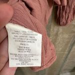 O'Neill O’Neill Mara Mauve Dusty Rose Pink Peasant Crochet‎ Gauze Top Small Photo 5