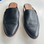 Madewell Frances Loafer Mule True Black LeatherSlip On Womens Size 7.5 M Shoes Photo 1
