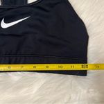 Nike  Dri-fit Swoosh Sports Bra Black size small Photo 6