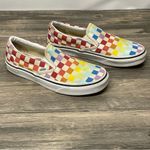 Vans  Off The Wall Multicolor Checkered Slip-On Shoes size 6 Photo 1