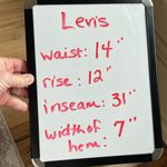 Levi's 550 Relaxed Fit Tapered Leg Womens 10 Red Tab Photo 14