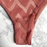 Tavik swim New Tavik Textured Chevron Minimal Coverage Bikini Bottom Ali Rose Dawn Photo 8