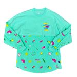 Disney Parks Toy Story Summer Splash Long Sleeve Spirit Jersey Blue Small S Photo 5