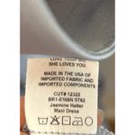 Show Me Your Mumu  Jasmine Halter Maxi Dress Steel Blue Luxe Satin XL Photo 6