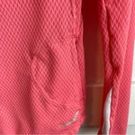 Saucony  Pink & White Waffle Weave Quarter Zip Jacket Photo 3