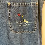 Carolina Blues Vtg Plus Denim Jumper Sz 20W Noah’s Ark Preschool Teacher Church Photo 4