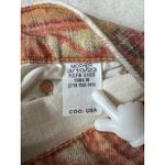 MOTHER Flared Jeans Women's Printed Bootcut Denim Orange Pink Pattern Size 27 Photo 11