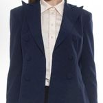 Alexia Admor NWT Lianne Blazer in Navy Size 12 Double Breasted Photo 0