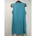 Lands' End  Dress Womens Small 100% Cotton Travel Resort Vacation Stretch Minimal Photo 1