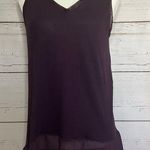Merona Purple Sleeveless Tee Photo 0