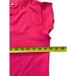 New York & Company Pink Split Crew Neck Short Sleeve Women's Top Size M | 13 Photo 4
