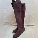 Lucky Brand  Women's Brown Suede Calypso Over the Knee Boots Size 5.5M 36 Photo 3
