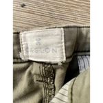 Caslon  olive green cotton stretch cropped pants Photo 7