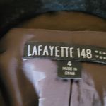 LAFAYETTE 148 NEW YORK WOOL BLEND BROWN DRESS SUIT BLAZER JACKET SHOULDER PADS 4 Photo 10