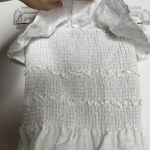 Reformation Millet Tube Top White Womens Small Linen Photo 9