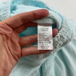 Ocean Drive  Ice Blue Cotton Gauze Wide Leg Lounge Pant M New Photo 4