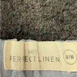 Not Perfect Linen Light Blue Tapered Leg Linen Pants Size Small/ Medium Photo 2