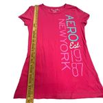 Aeropostale Women's Pink Aero New York Tshirt 100% Cotton Size Large Photo 2