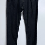 Eileen Fisher NWOT  Organic Cotton Stretch Straight Leg Jean Washed Black‎ Size 8 Photo 0