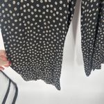 Reformation  Ditzy Micro Floral Black‎ Wide Leg Sleeveless Jumpsuit Size XS Photo 12