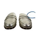 Valentino Garavani Rockstud Leather Mules Slide Agento Gold Size 40.5 Photo 3