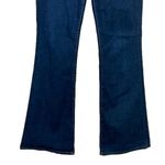 J Brand Lexington Mid Rise Flare Boot Cut Jeans Dark Washed Size 28 Photo 5