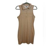 SO  Striped Collared Tank Dress Photo 1