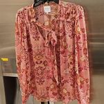 MISA Los Angeles 💕💕  Ceyla Top ~ Cristobal Mirror Floral Print Small Photo 7