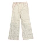 Nicole Miller  ivory denim with red stitching - brand new Photo 1
